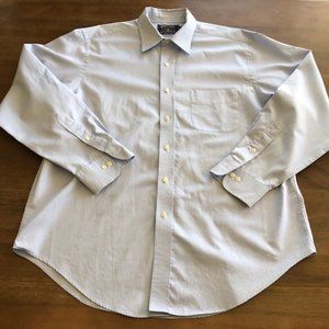 American Living Button Down Long Sleeve Shirt Men's XL 17‎ 34/45 Light Blue